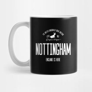 Great Britain, England, Nottingham Mug